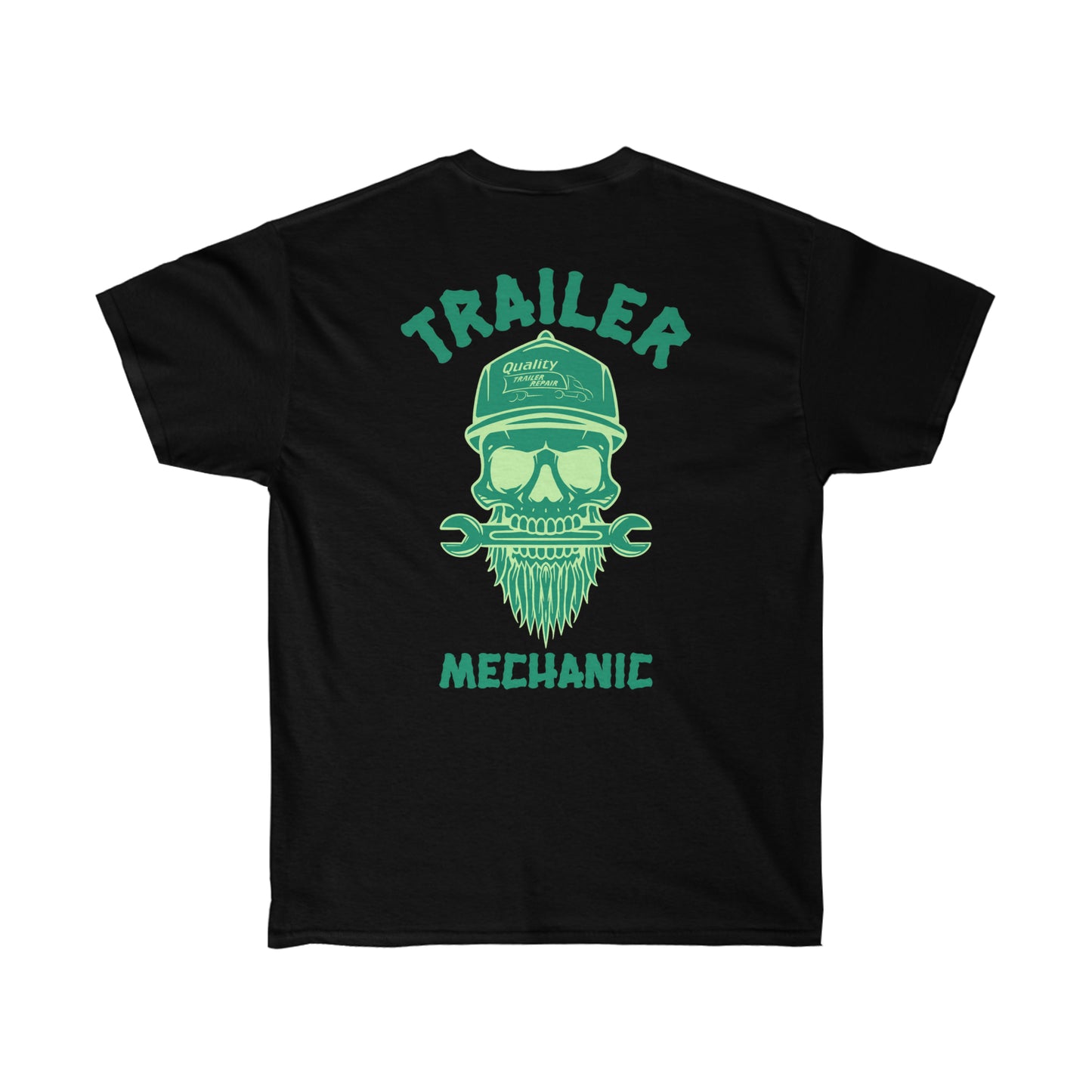 Trailer Mechanic Design Unisex Ultra Cotton Tee