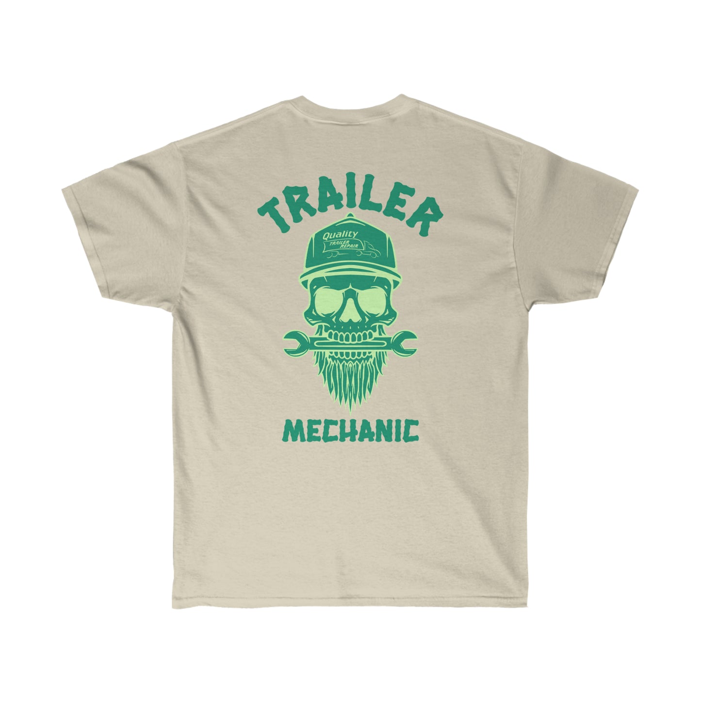 Trailer Mechanic Design Unisex Ultra Cotton Tee