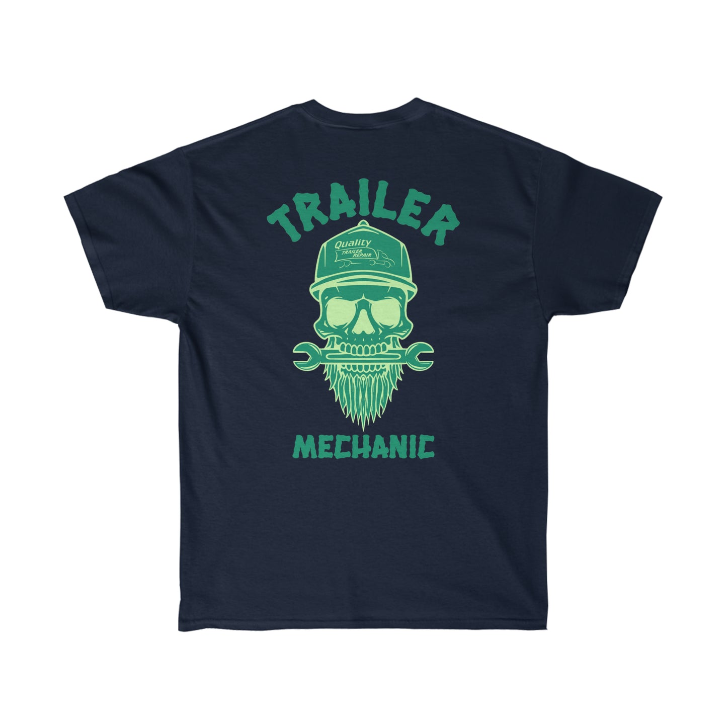 Trailer Mechanic Design Unisex Ultra Cotton Tee